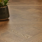Faus Seathwaite 8mm Laminate Waterproof Parquet Flooring - Rich Oak