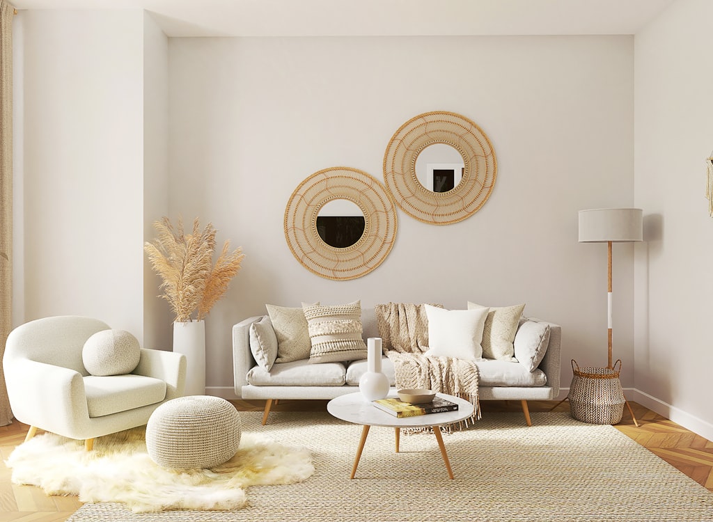 Bouclé Accent Chair